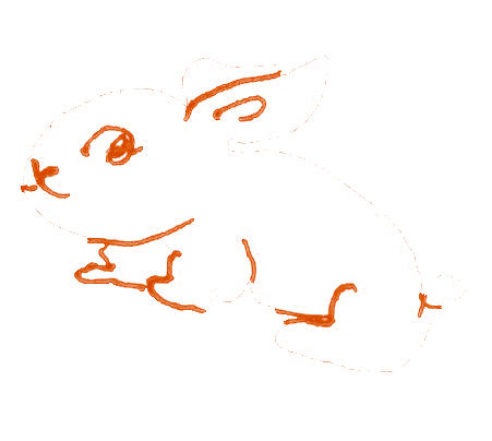 Illustration of a rabbit.